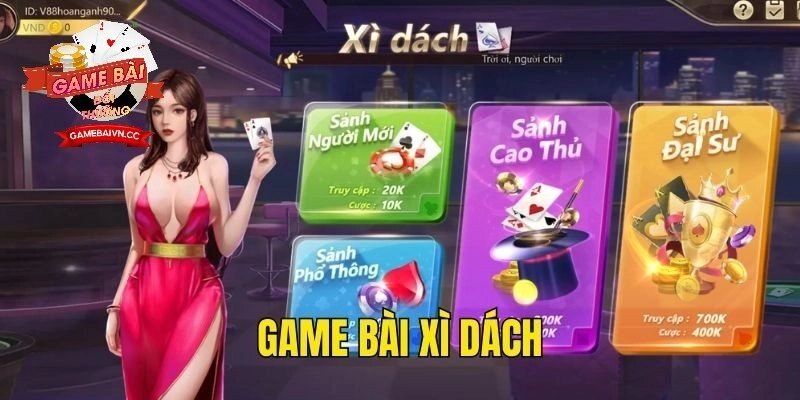 Game bài xì dách hấp dẫn