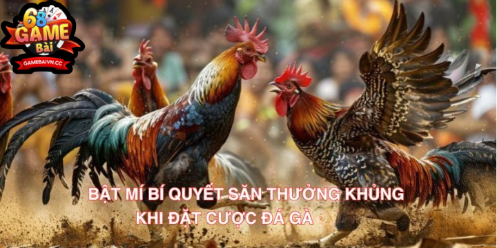 Bật mí bí quyết săn thưởng khủng khi đặt cược Đá Gà Game Bài Đổi Thưởng